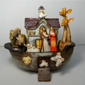 Tii Collections Figurine Noah’s Ark #C8296 Collectible Bible Figurine